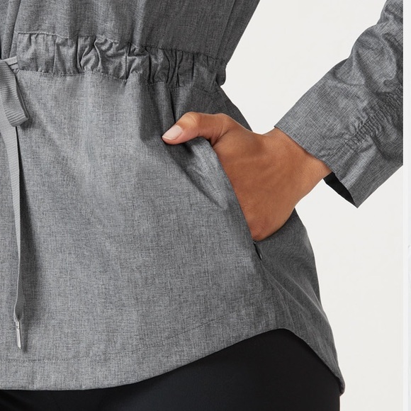 Fabletics Danielle lightweight Jacket in grey size small - Picture 6 of 12